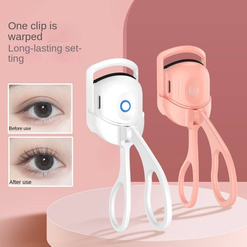 Portable and Rechargeable Electric Heated Eyelash Curlers - Home DeQcoR