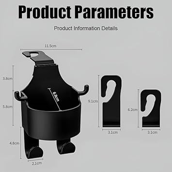 Car multifunctional Hanging Storage Cup & Mobile Holder - Home DeQcoR