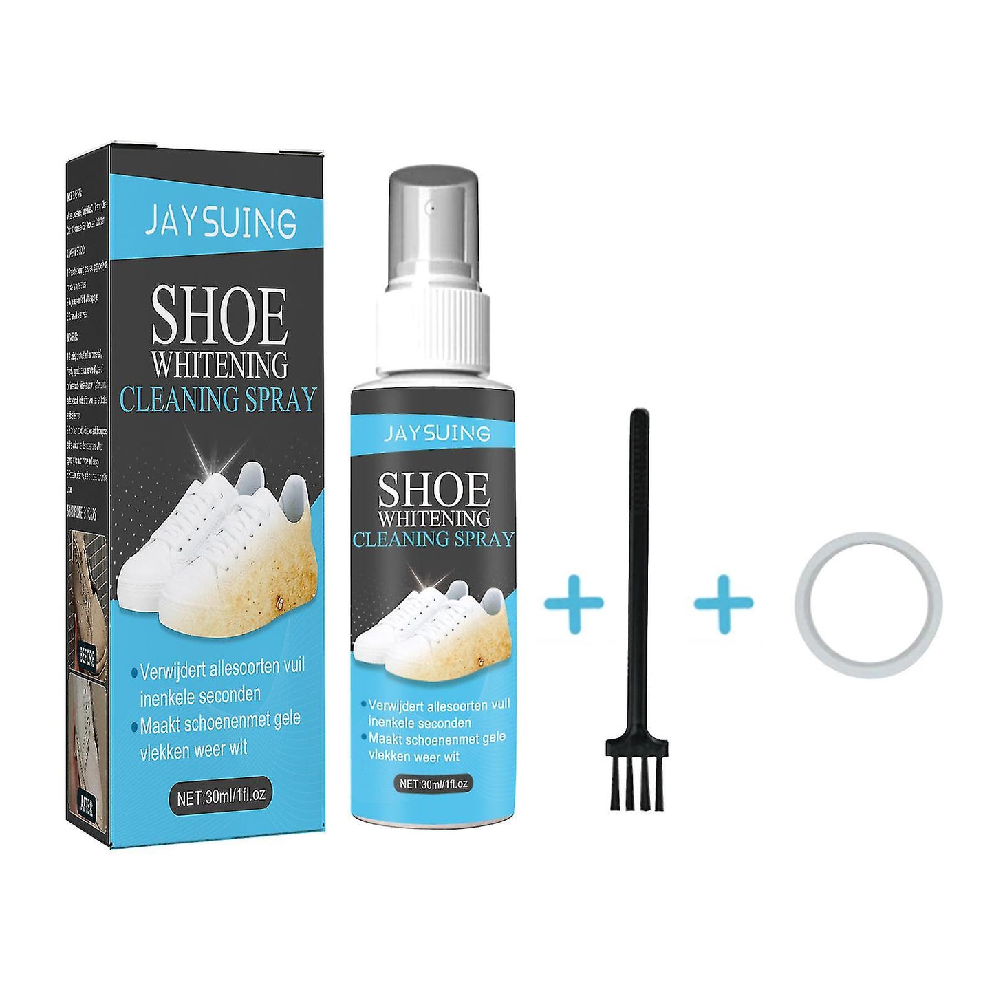 Sneaker Bright: Fast-Acting White Shoe Cleaner & Stain Remover Spray - Home DeQcoR
