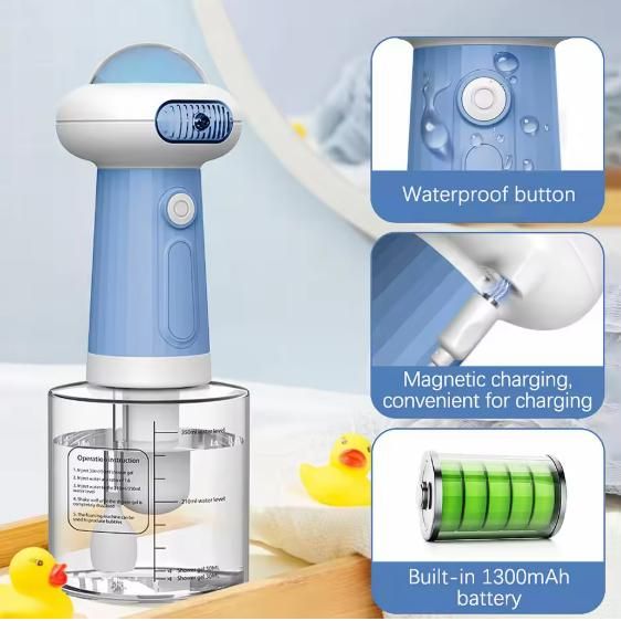 🛁 FurrFoam™ – The Smartest Way to Bathe Your Pet (or Yourself!)