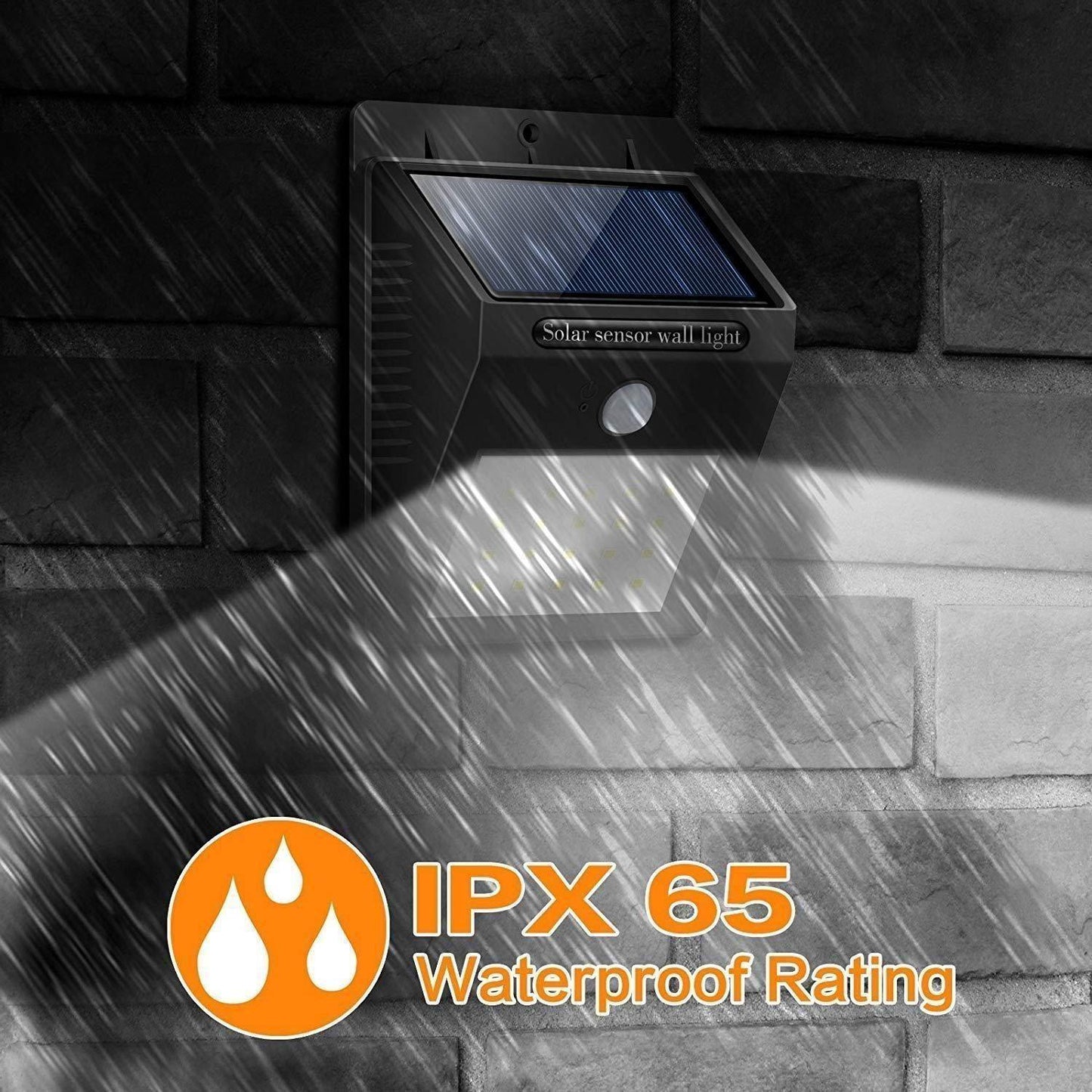 Solar Led Light ( 20 Bright LED, Sensors) - Home DeQcoR