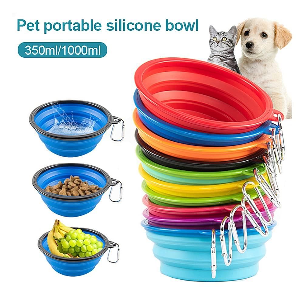 FlexiPaw Feeder - Compact Silicone Pet Dish - 350ml