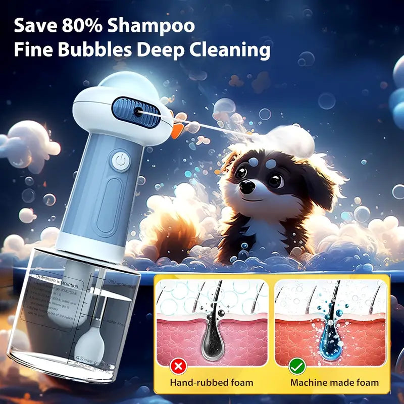 🛁 FurrFoam™ – The Smartest Way to Bathe Your Pet (or Yourself!)