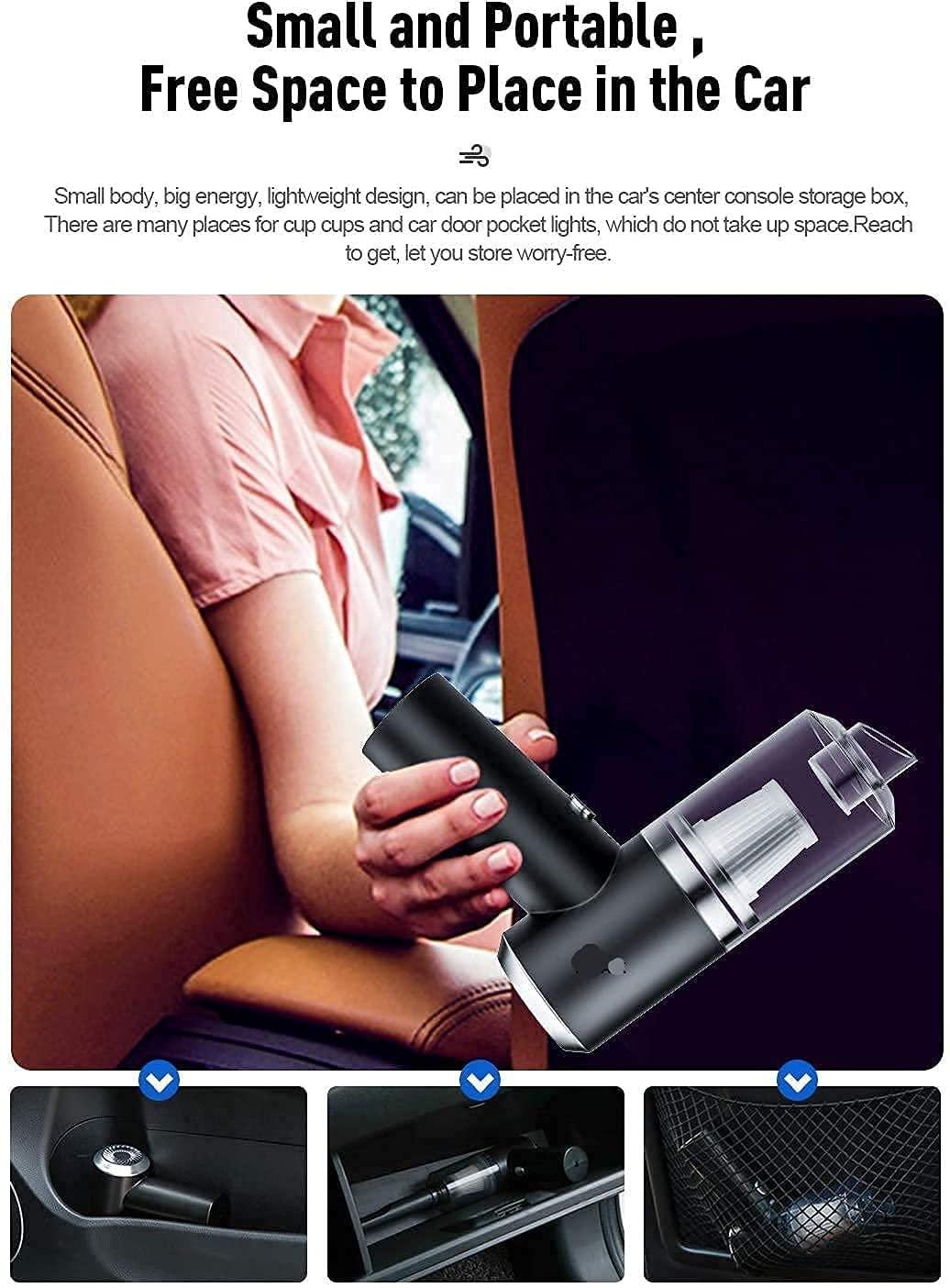 Portable Air Duster Wireless Vacuum Cleaner - Home DeQcoR