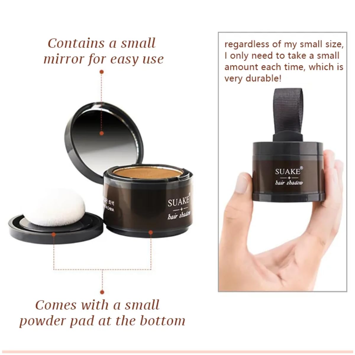 Root Cover Up and Hairline Shadow Powder