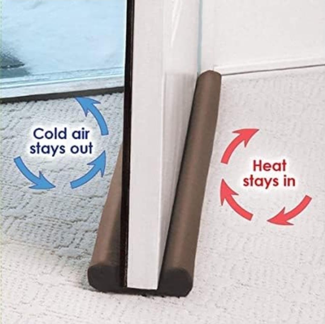 Door Bottom Gap Filler – Soundproof, Noise Reduction, Energy-Saving Door Stopper and Dust & Insect Protector
