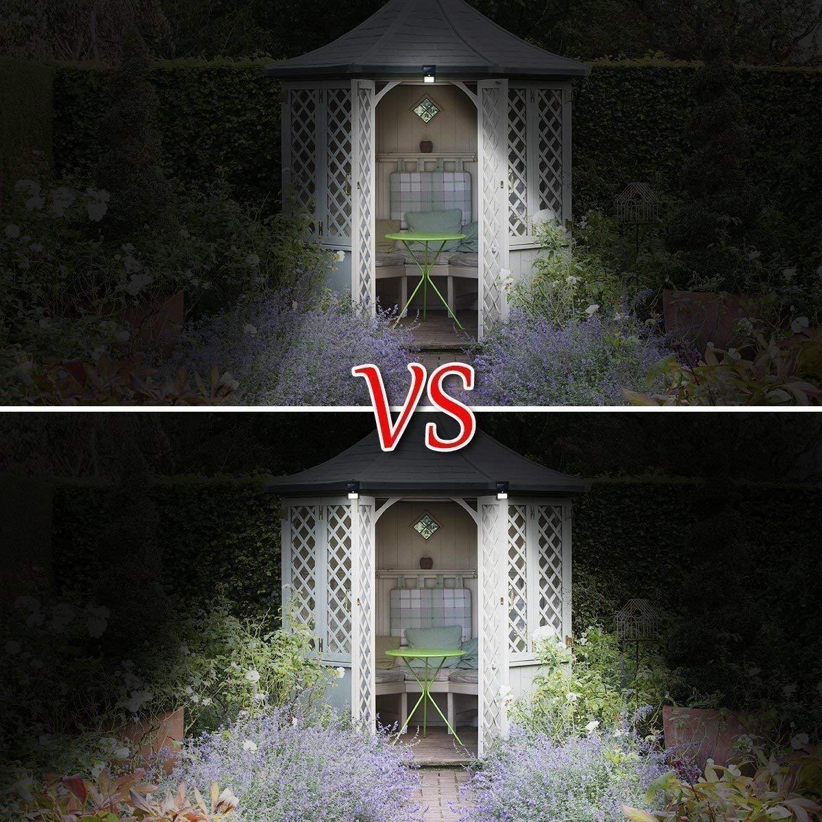Solar Led Light ( 20 Bright LED, Sensors) - Home DeQcoR