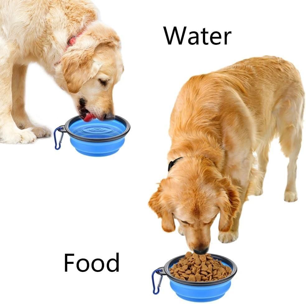 FlexiPaw Feeder - Compact Silicone Pet Dish - 350ml