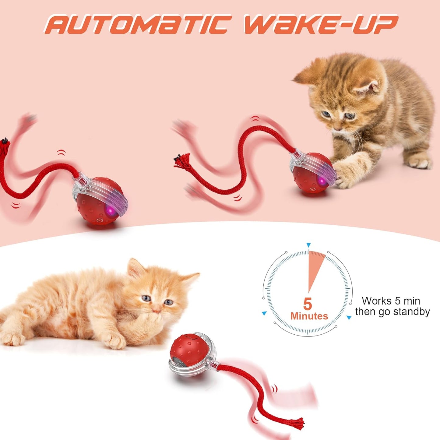 Interactive Pet Toy Ball – Endless Fun and Exercise for Your Furry Friend!