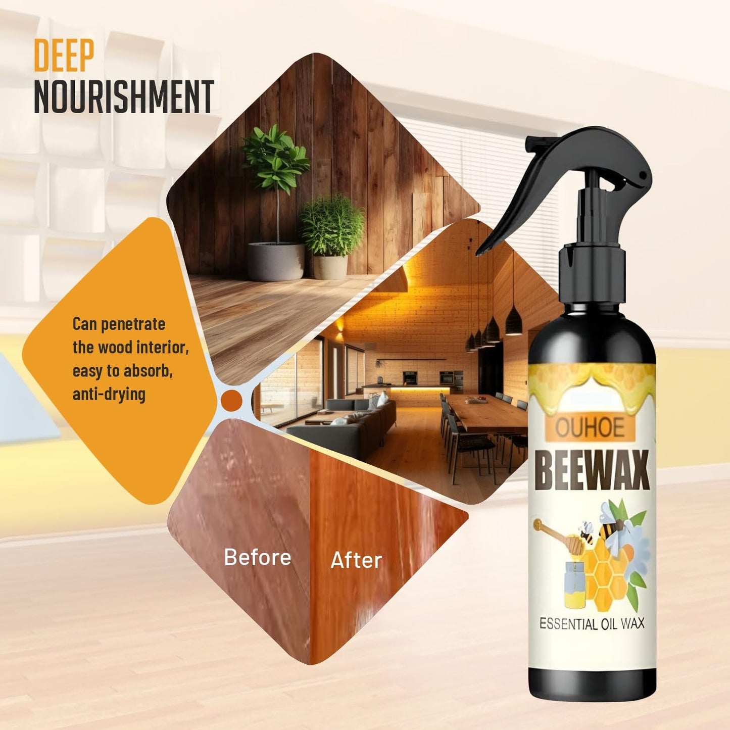 The Ultimate Wood Polish – Safe, Strong & Stunning! (Buy 1 get 1 Free)