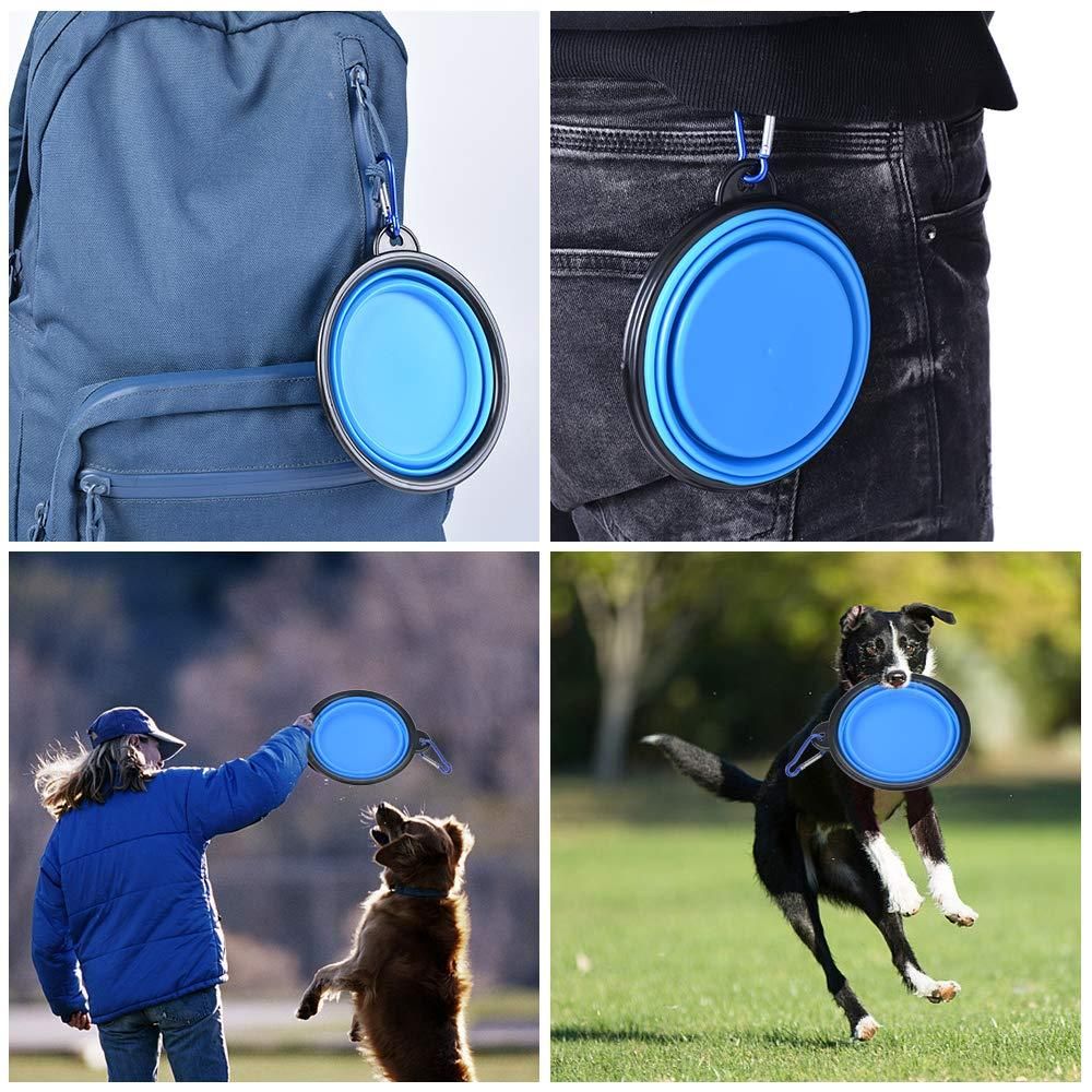 FlexiPaw Feeder - Compact Silicone Pet Dish - 350ml