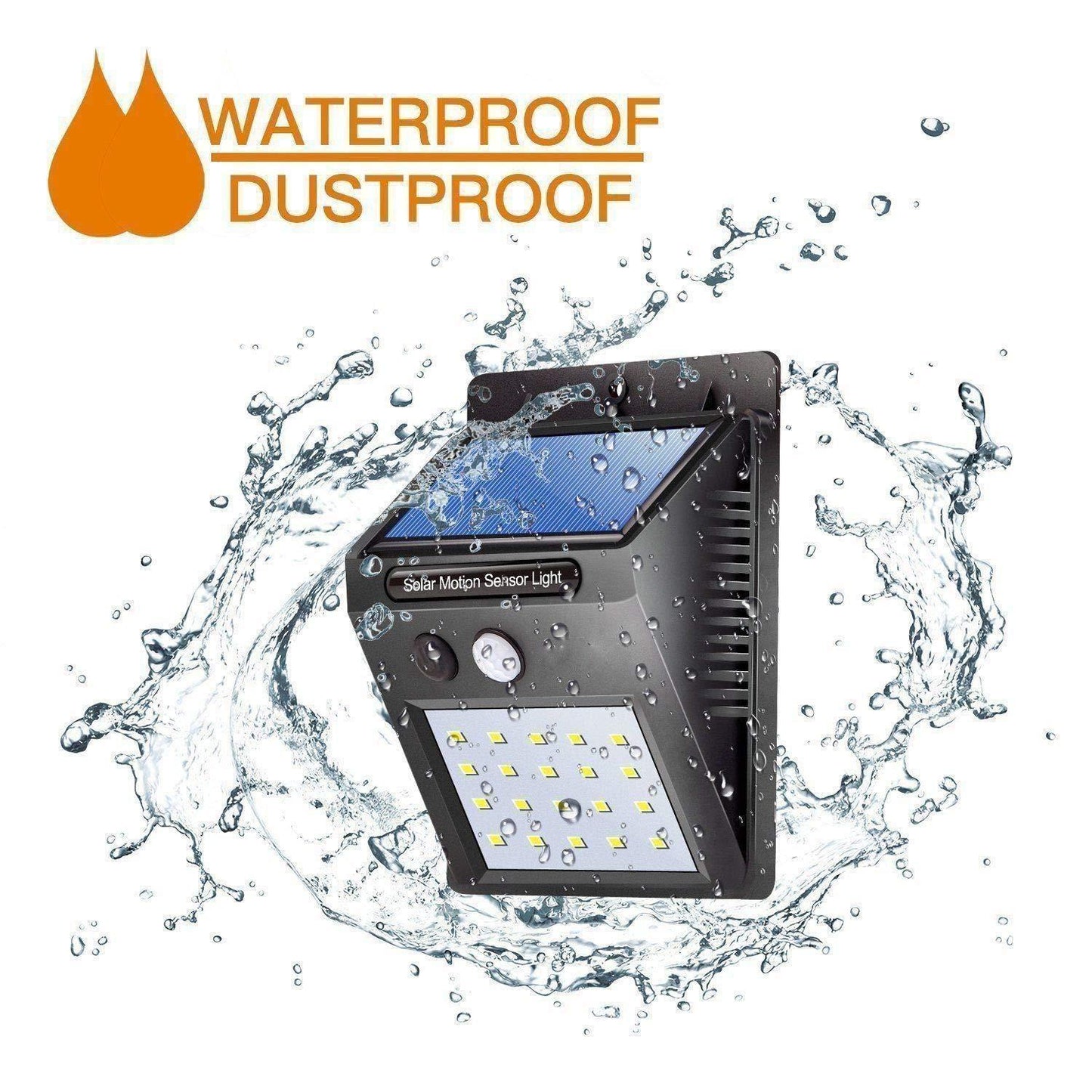 Solar Led Light ( 20 Bright LED, Sensors) - Home DeQcoR
