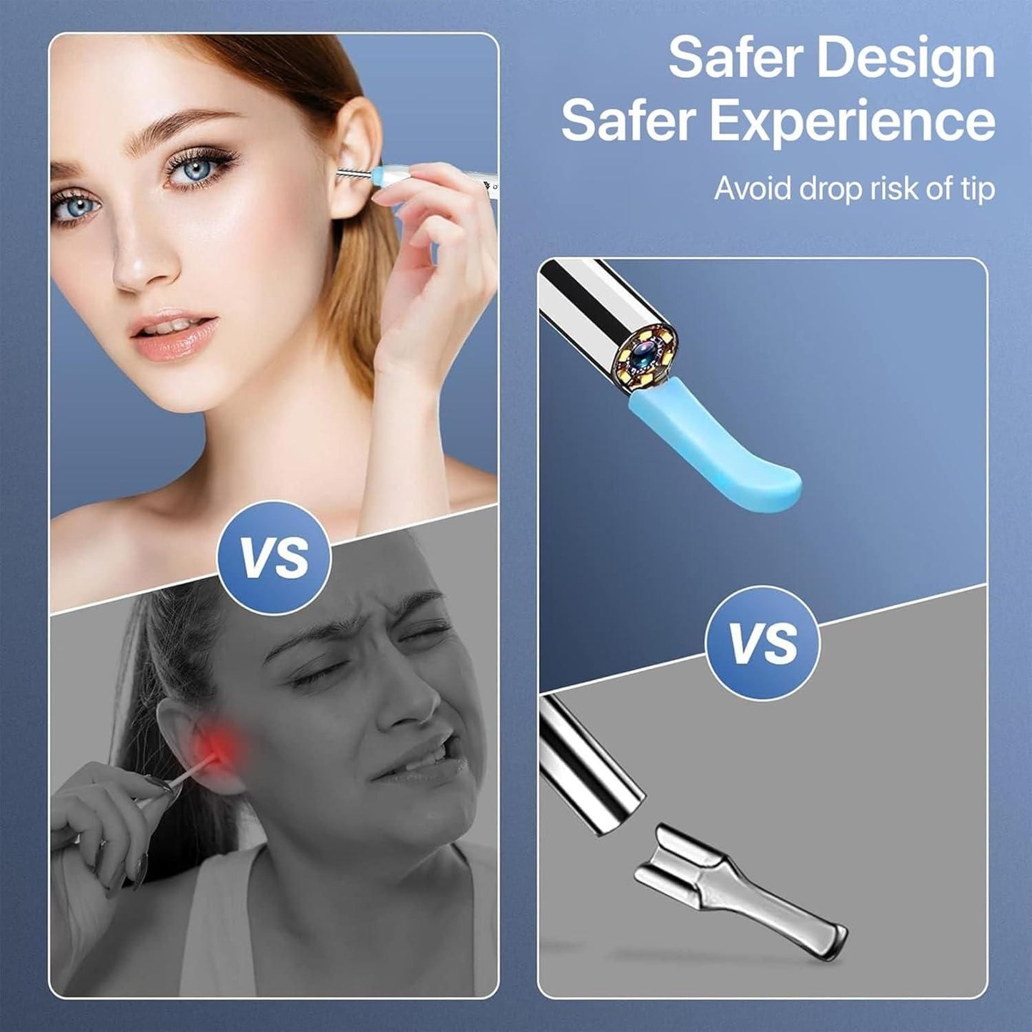 š¦»OtoCare Pro⢠Smart Visual Ear Wax Cleaner with HD Camera, Waterproof, Wireless Ear Scope, LED Lights ā Compatible with Android & iOS ā
| Money-Back Guaranteešø