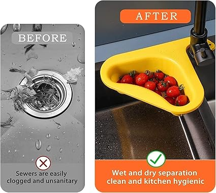 Multipurpose Plastic Kitchen Sink Organizer Corner(Pack of 2)