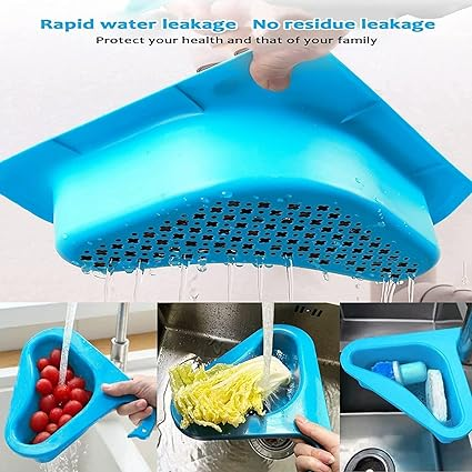 Multipurpose Plastic Kitchen Sink Organizer Corner(Pack of 2)