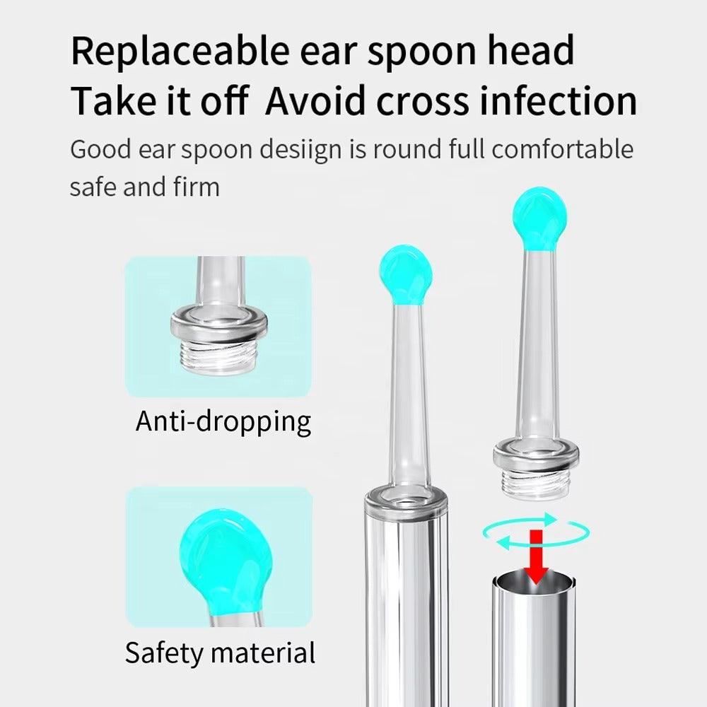 š¦»OtoCare Pro⢠Smart Visual Ear Wax Cleaner with HD Camera, Waterproof, Wireless Ear Scope, LED Lights ā Compatible with Android & iOS ā
| Money-Back Guaranteešø