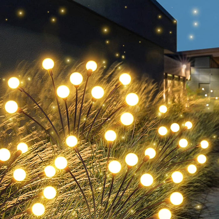 ENCHANTING FIREFLY LIGHTS: UNIQUE SOLAR POWERED GARDEN LIGHTS (MULTI SETS) - Home DeQcoR