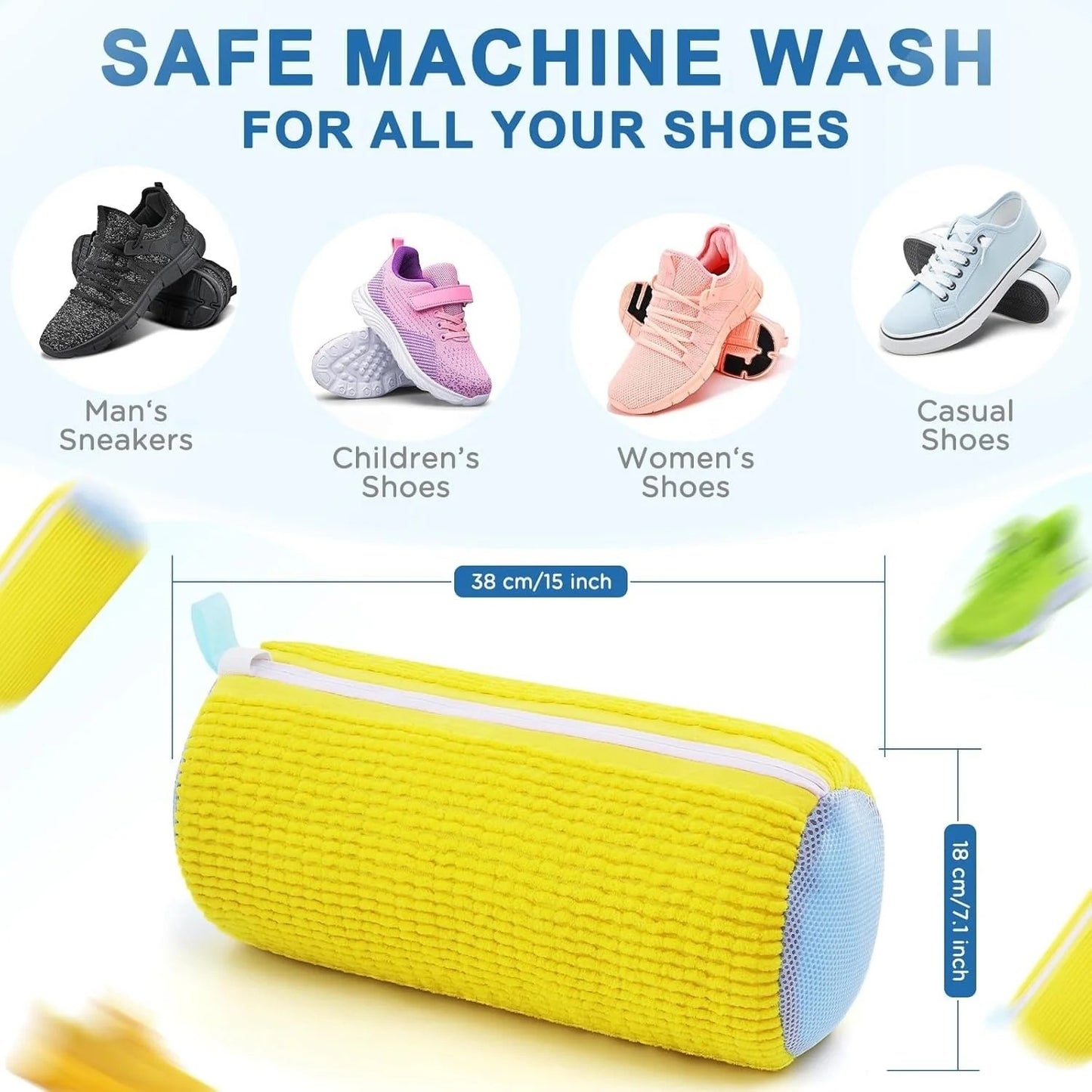 SneakGuard™ – The Easy Way to Wash Shoes in the Machine