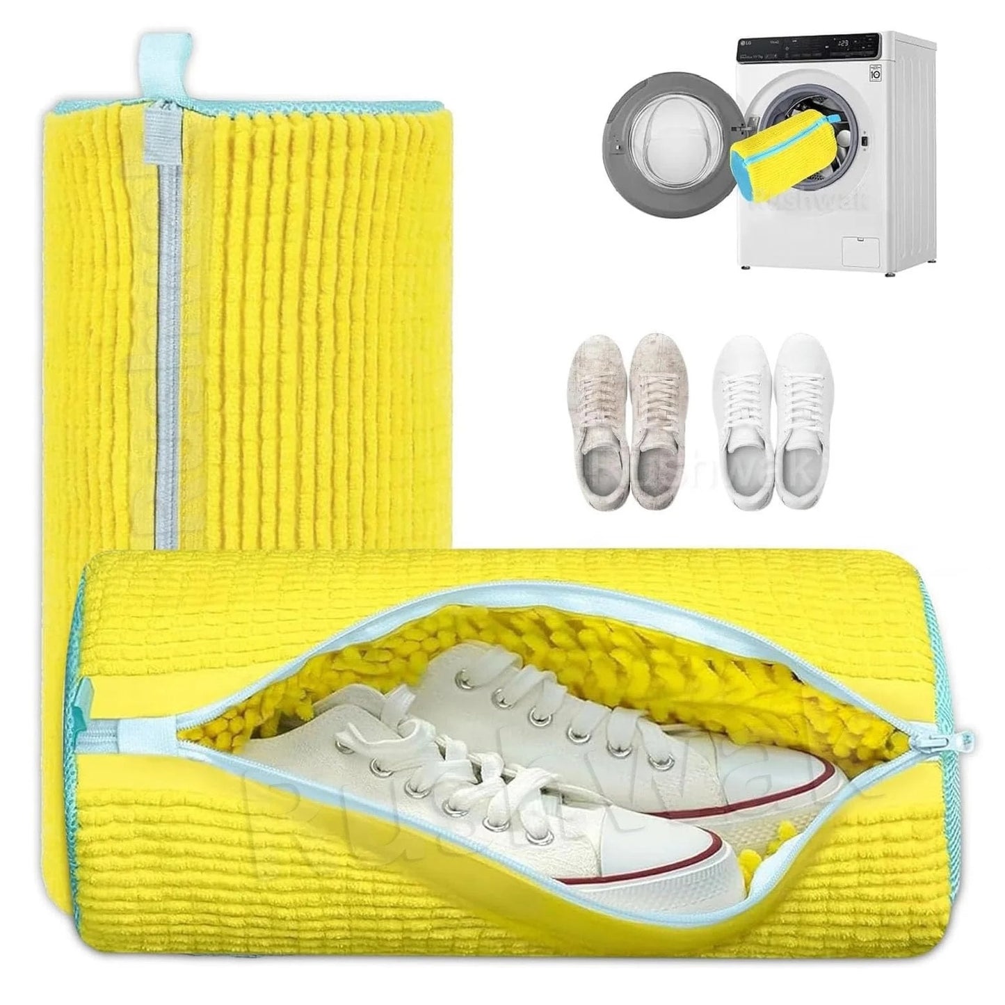 SneakGuard™ – The Easy Way to Wash Shoes in the Machine