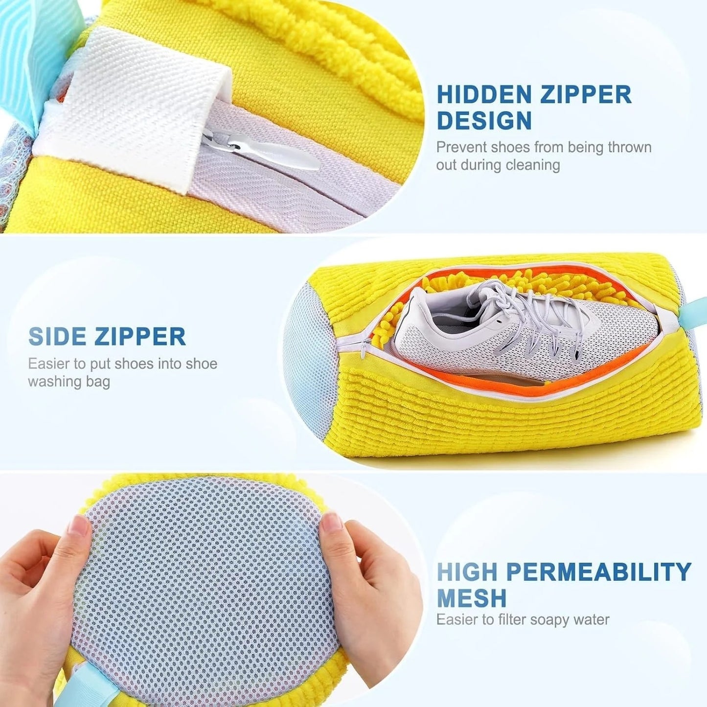 SneakGuard™ – The Easy Way to Wash Shoes in the Machine