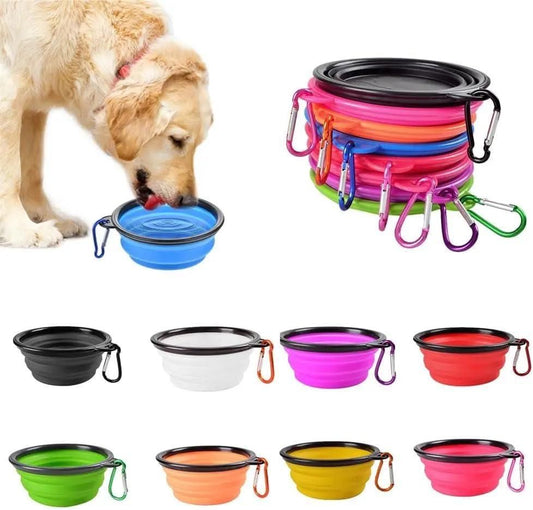 FlexiPaw Feeder - Compact Silicone Pet Dish - 350ml