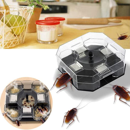 Cockroach Killer Trap Box Effective Roach Cockroach Trap Catcher - Home DeQcoR