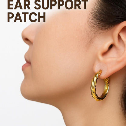 Earliftz™ – Invisible Patches That Relieve Earring Pull & Protect Your Earlobes (100 PCS)