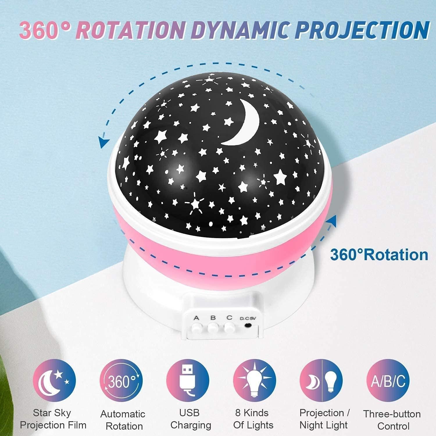 Star Moon Night Light - Home DeQcoR
