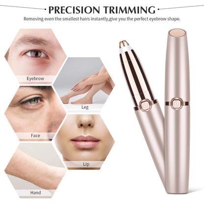 SilkyTouch™ Precision Hair Remover – For Eyebrows, Face & Upper Lip