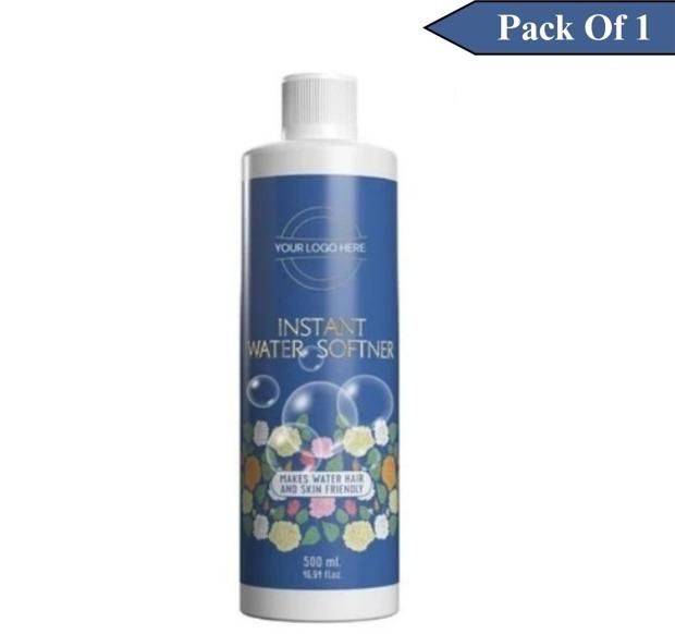 Herbal Instant Water Softener | Makes Your Water Hair & Skin Friendly | Reduces Hair Fall & Skin Itching | Disables Hardness & Maintains pH Level | Non Toxic and 100% Safe | 500 ml