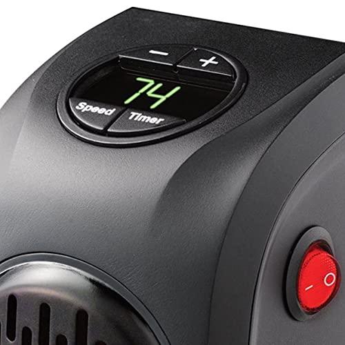 Kartus™ Mini Portable Heater, Handy Heater with Stylish Design (Black)