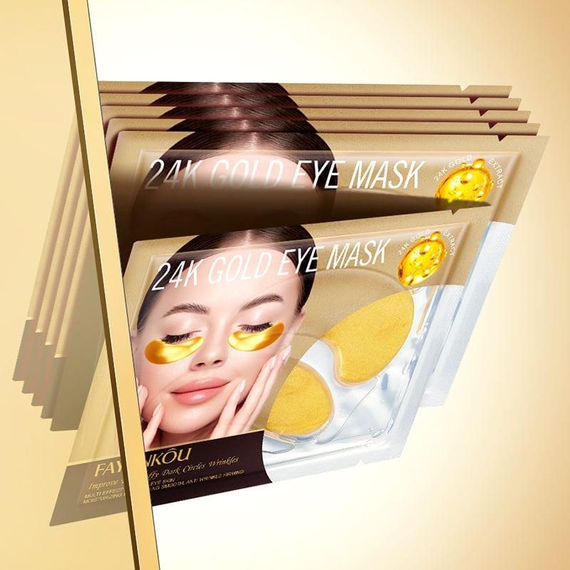 24K Gold Eye Mask