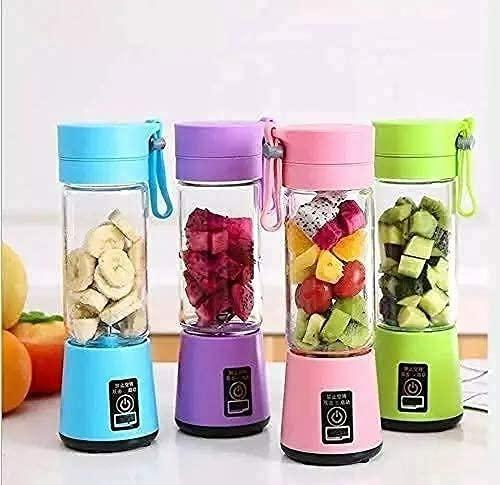 6 Blade Juicer- Portable Electric 6 Blade USB Juice Maker (380 ml) - Home DeQcoR