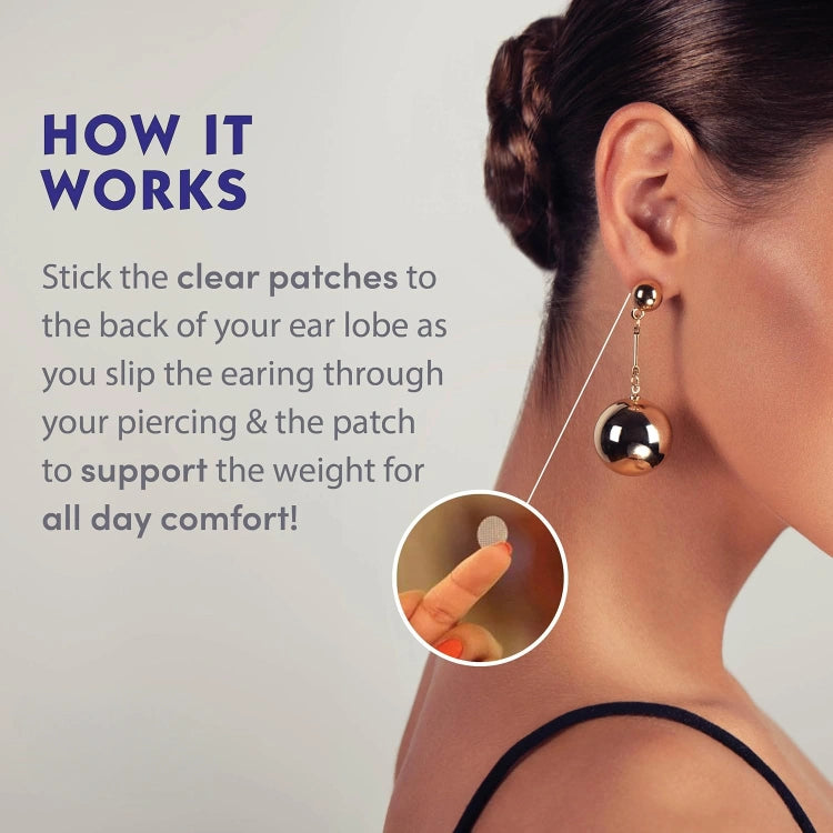 Earliftz™ – Invisible Lift for Heavy Earrings ✨ (🔥Buy 50 Get 50 Pcs Free)