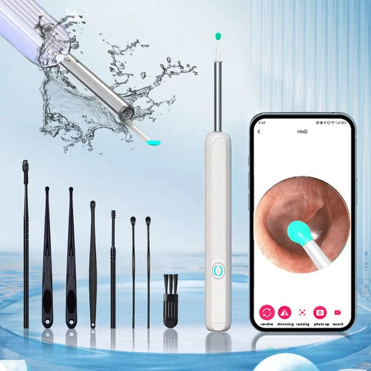 🦻OtoCare Pro™ Smart Visual Ear Wax Cleaner with HD Camera, Waterproof, Wireless Ear Scope, LED Lights – Compatible with Android & iOS ✅| Money-Back Guarantee💸