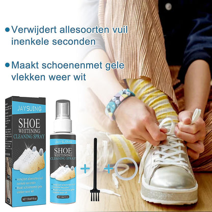 Sneaker Bright: Fast-Acting White Shoe Cleaner & Stain Remover Spray - Home DeQcoR
