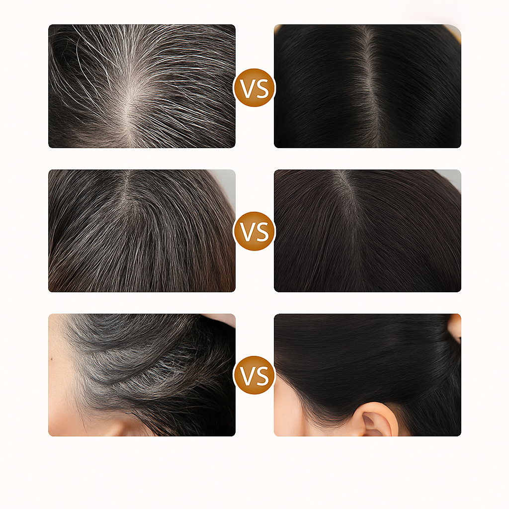 InstaCover™ Grey Hair Cover Stick - (20 g, Black)