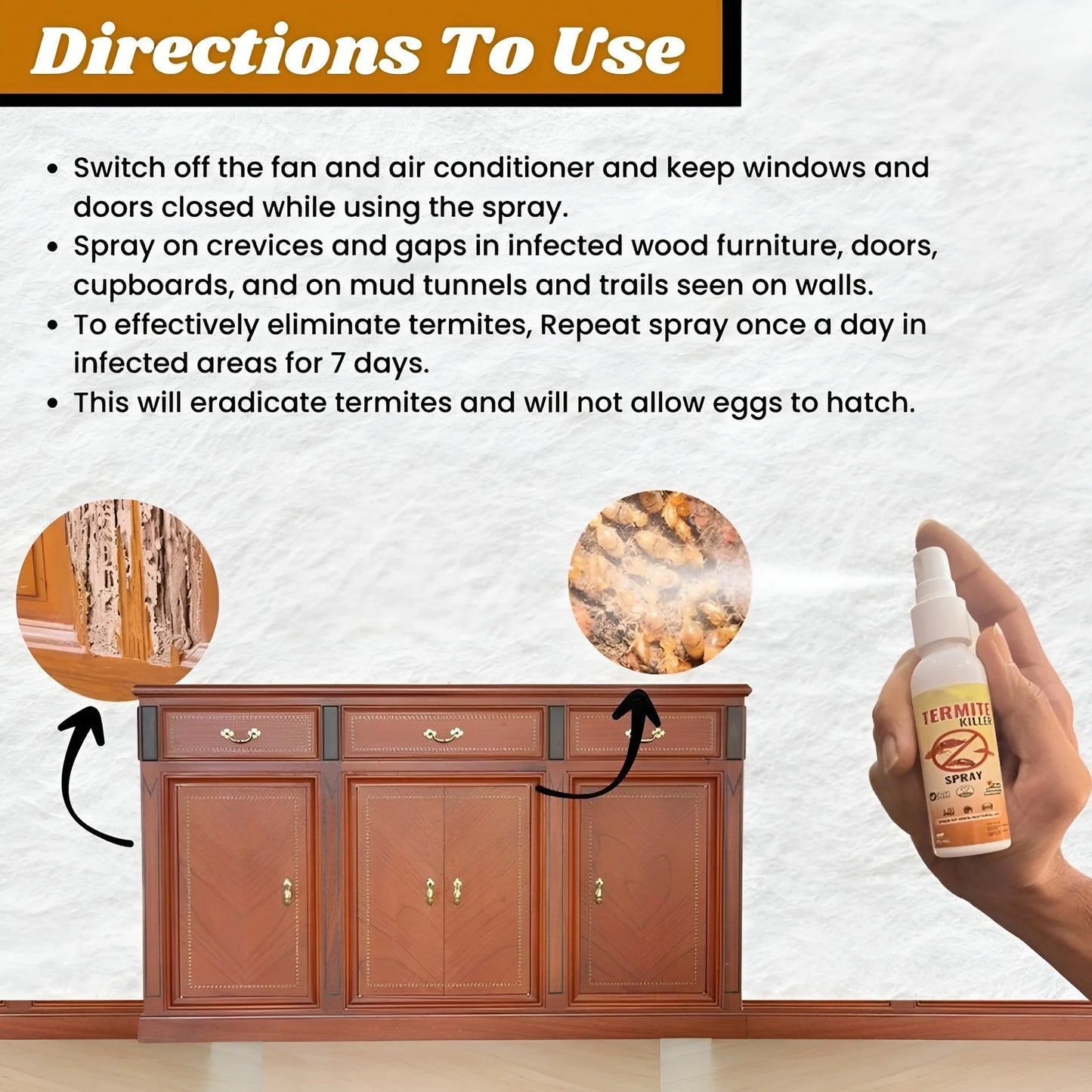 Termite Killer Spray – Effective Action, effective Protection