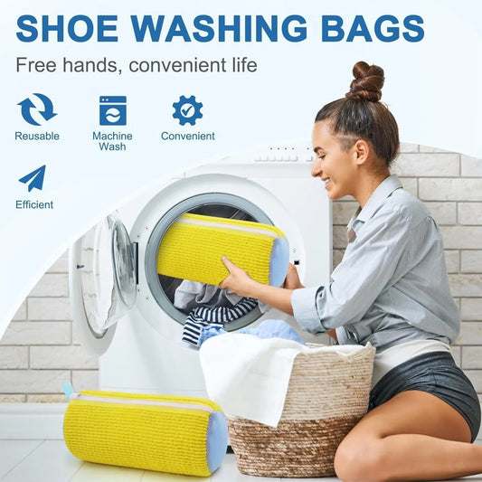 SneakGuard™ – The Easy Way to Wash Shoes in the Machine