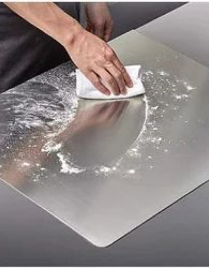 KARTUS™ Heavy-Duty Stainless Steel Chopping Board – Perfect for Cutting, Kneading, and More (35x31cm)